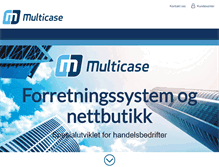 Tablet Screenshot of multicase.no